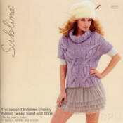 Sublime Chunky Merino Tweed Pattern Books