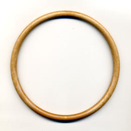 Wood Effect Macrame Rings