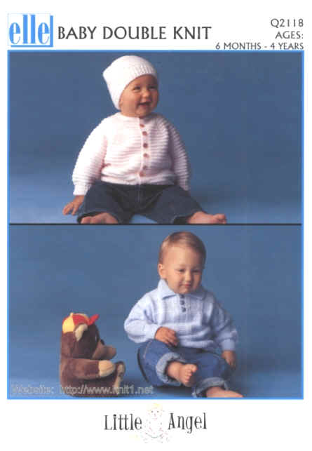 Childrens Cardigan, Hat and Pullover