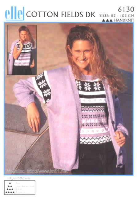 ladies top and cardigan