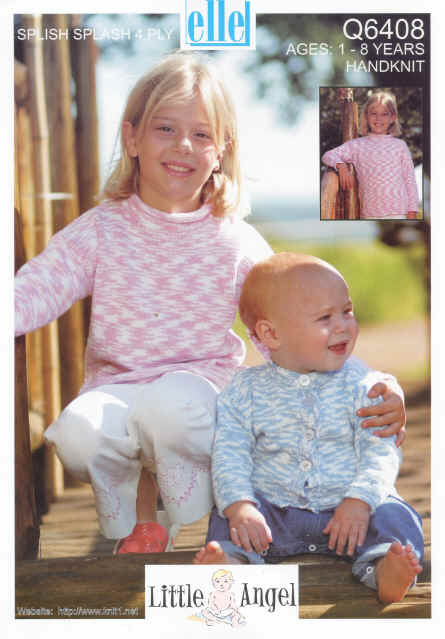 Children cardigan and pullover