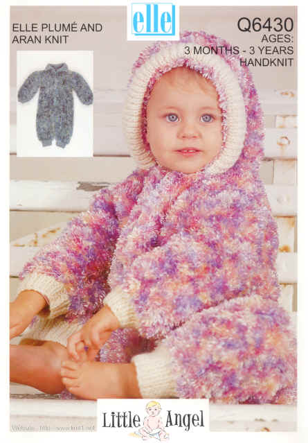 childrens fluffy babygrows with aran edging