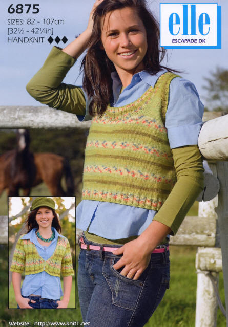 ladies Tank Top and Cardigan