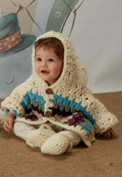 Crochet Jacket and Booties