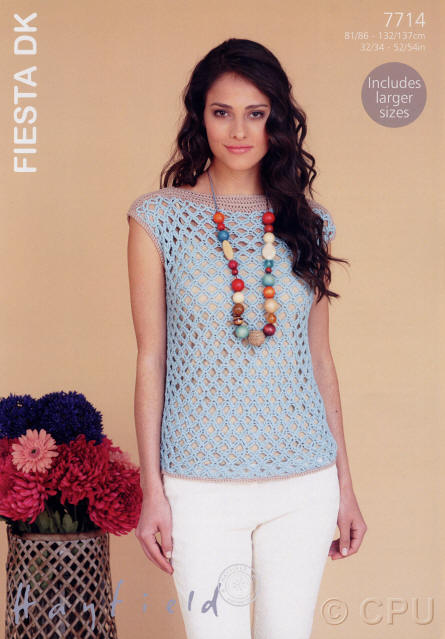 Colours shown are Beachy Blue (510) and Fudgecake (503)