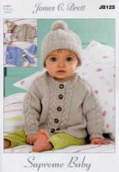 James C.Brett Baby Supreme Soft and Gentle 4ply Patterns
