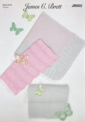 James C.Brett Flutterby Quick Knit Patterns