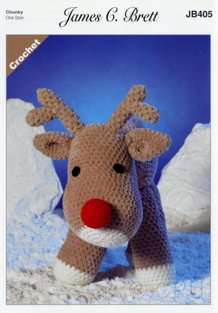 Rudolf the Reindeer. Colours shown are shades B18 and B4