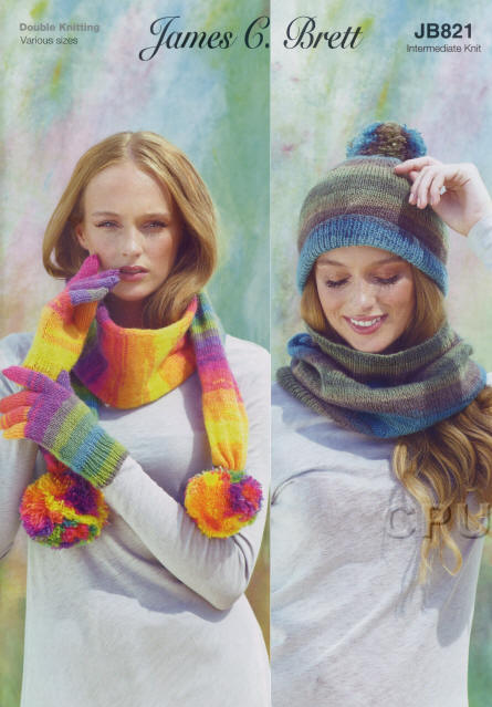 Cowl, Hat, Gloves and Tube Scarf