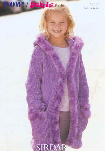 Colours shown are 756 - Mulberry Purple (Wow) and 532 - Bilberry (Funky Fur)