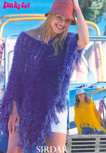 Colours shown are shades 547 - Violet & 546