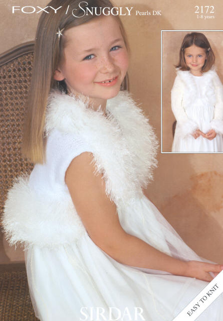 Colours shown are shades 417 - Ermine (Foxy), 251 - White & 303 - Cream (Pearls)