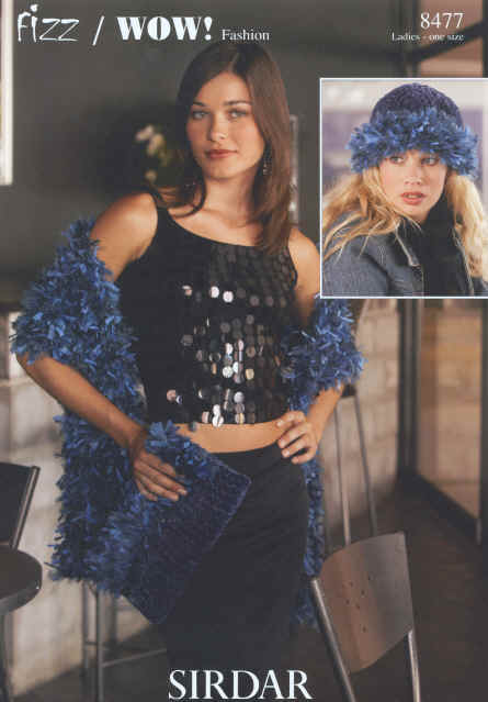 Colours shown are 798 (Fizz) and 762 - Indigo Blue (Wow)