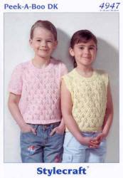 Stylecraft Peek-A-Boo Double Knit Patterns