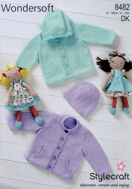  Childrens Cardigans & Hat