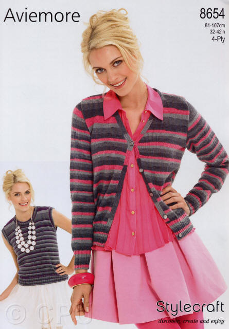 Ladies Cardigan and Top