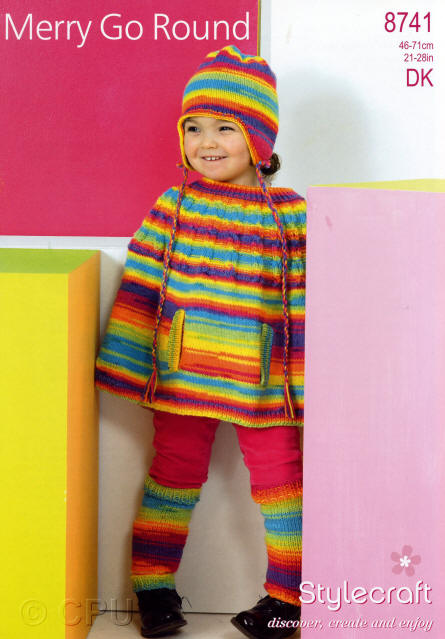 Childrens Cape, Helmet and Leg Warmers
