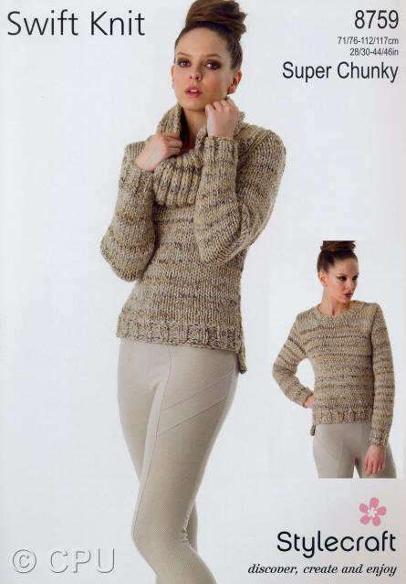  Ladies Sweater and Snood
