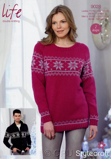  Knitted Ladies Sweater and Mens Jacket