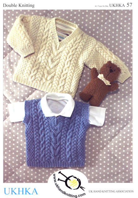 Baby Sweater and Slipover