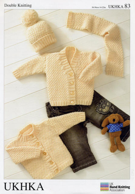 Cardigans, Scarf and Hat