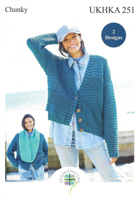 Knitted Jacket and Snood